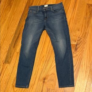 Hudson Women’s Skinny Crop Jeans; Size 29